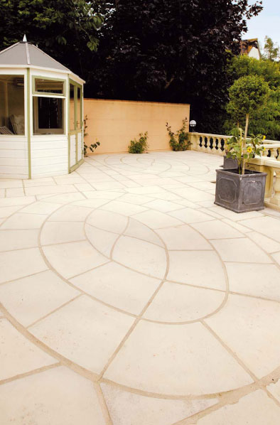 baroque oval chesia limestone